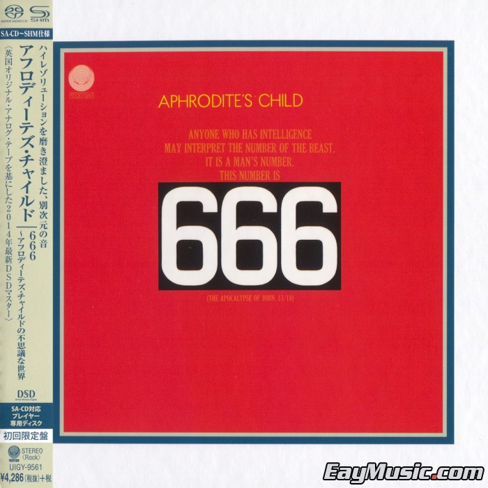 aphrodite"s child - 666 2014[dsd sacd iso/百度云]