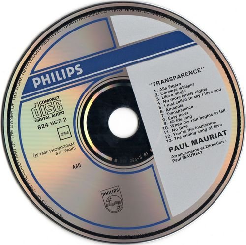 paul mauriat 保罗莫里哀 -《透明》(transparence)[flac]