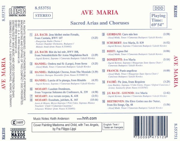 Various Artists 圣母颂 Ave Maria Ape 精品无损音乐 Sacdr Net